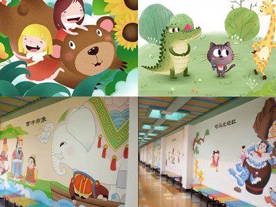 幼儿园墙绘