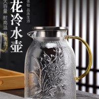 兰花冷水壶  玻匠人十大名牌茶具