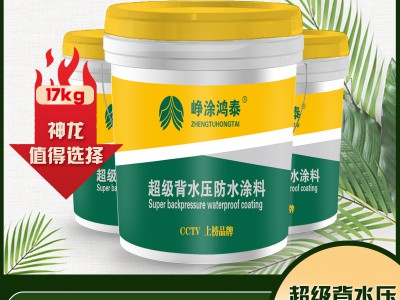 背水压坑渗防水涂料有怎样的特点