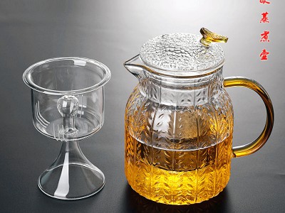 玻璃蒸煮兩用壺 玻匠人十大品牌茶具