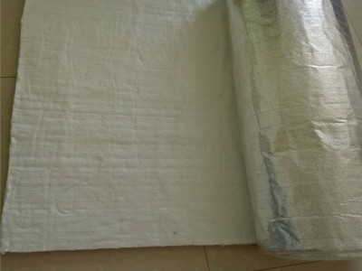 重庆电梯隔音毡，20mm厚铝箔针刺毡，防火降噪专用材料图3