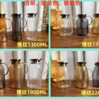 高硼硅玻璃冷水壶  玻匠人玻璃茶具厂家