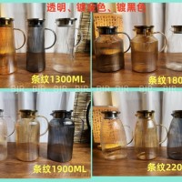 义乌冷水壶  玻匠人玻璃茶具厂家 义乌市场批发