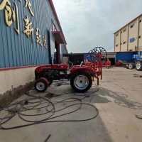 拖拉机带收线机价格 霸州改装四轮绞磨