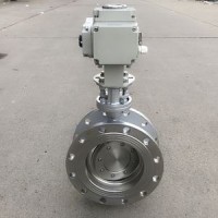 电动蝶阀D971X-10 对夹式电动蝶阀