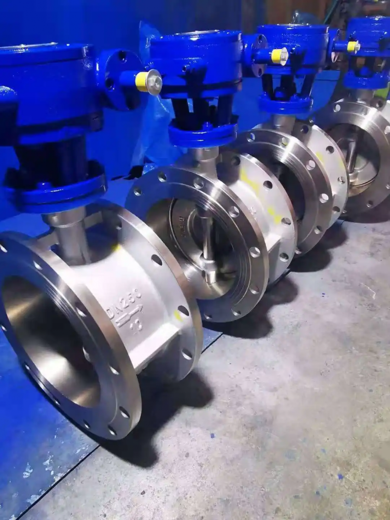 不锈钢法兰蝶阀14