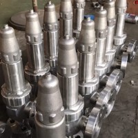 带散热器弹簧全启式安全阀A40Y厂家