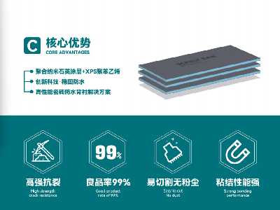 防水背衬板（聚合石英板）