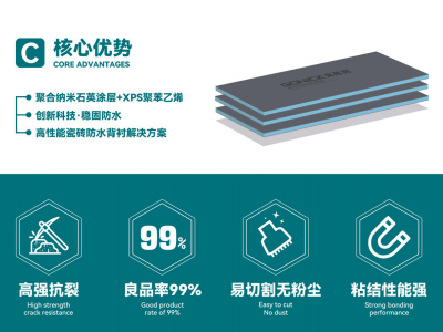 防水背衬板（聚合石英板）