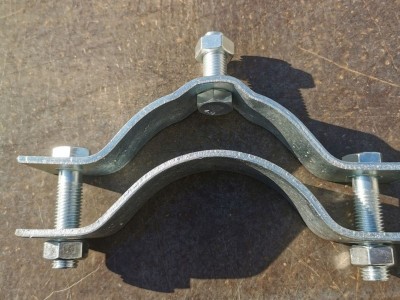 Double Bolt Pipe Clamp图2